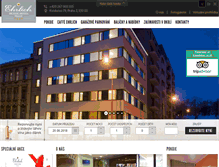 Tablet Screenshot of hotelehrlich.cz